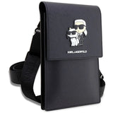 Karl Lagerfeld Handbag KLWBSAKCPMK black/black Saffiano Karl & Choupette