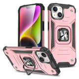 Pansret kuffert med fingerholder til iPhone 15 Plus