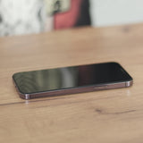 Wozinsky Full Glue iPhone 15 Plus Case Friendly Full Glue tempereret glas med ramme - sort