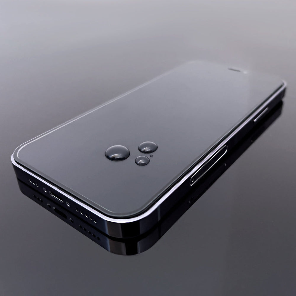 Wozinsky Full Glue iPhone 15 Plus Case Friendly Full Glue tempereret glas med ramme - sort