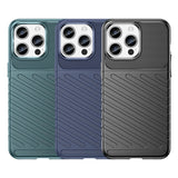 Armored iPhone 15 Pro Max Thunder Case - blå