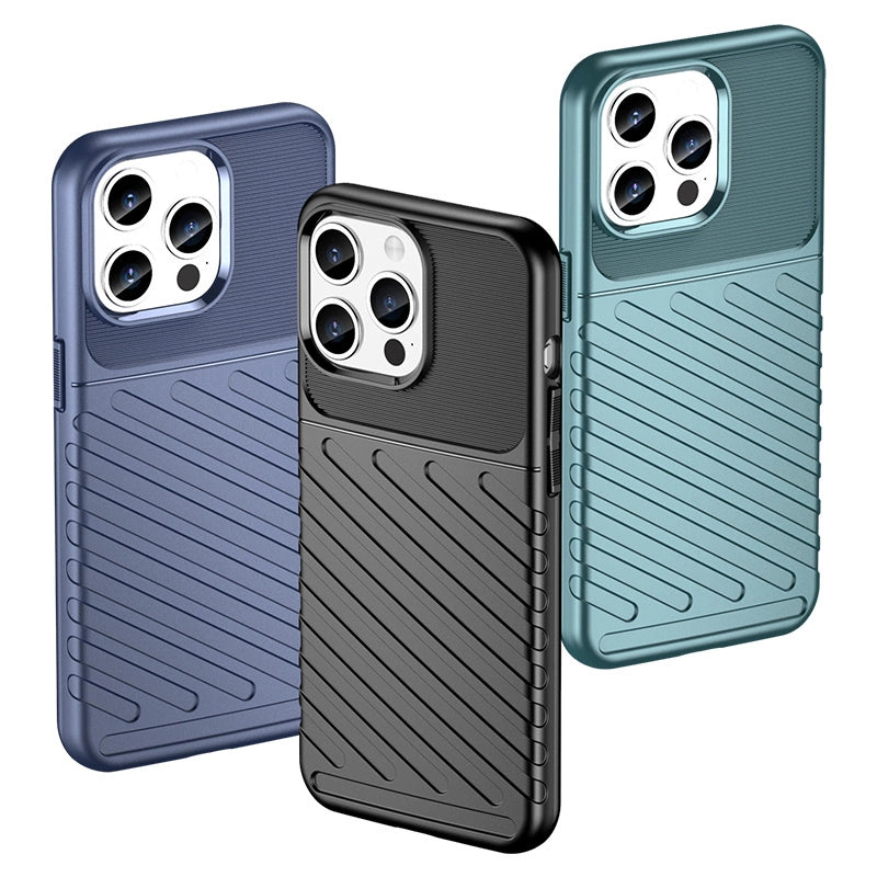 Armored iPhone 15 Pro Max Thunder Case - sort