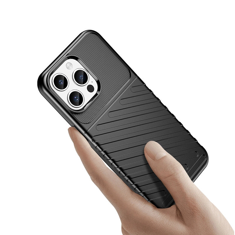 Armored iPhone 15 Pro Max Thunder Case - sort