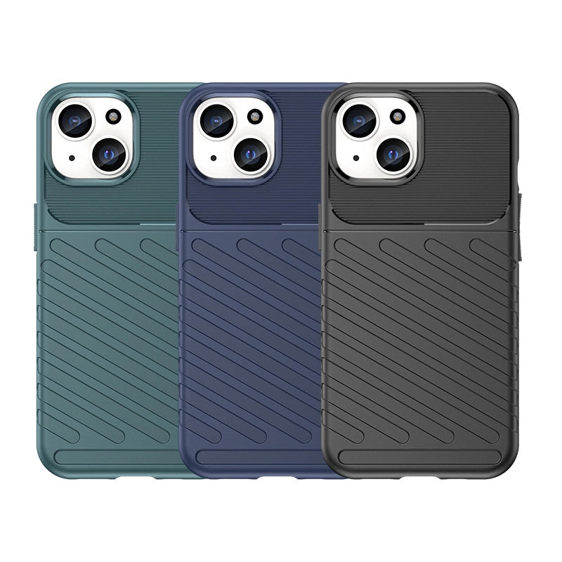 Pansret iPhone 15 Thunder Case - blå