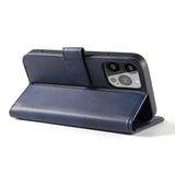 Flip Stand Wallet Case til iPhone 15 Pro Max Magnet Case - Blå