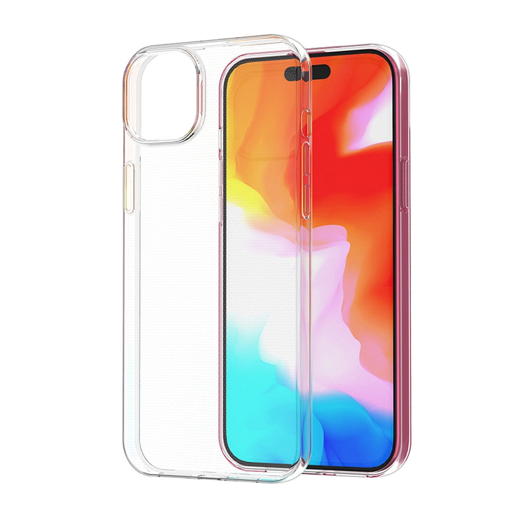 iPhone 15 Plus-hylster fra Ultra Clear-serien i gennemsigtig farve