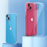 iPhone 15 Plus-hylster fra Ultra Clear-serien i gennemsigtig farve