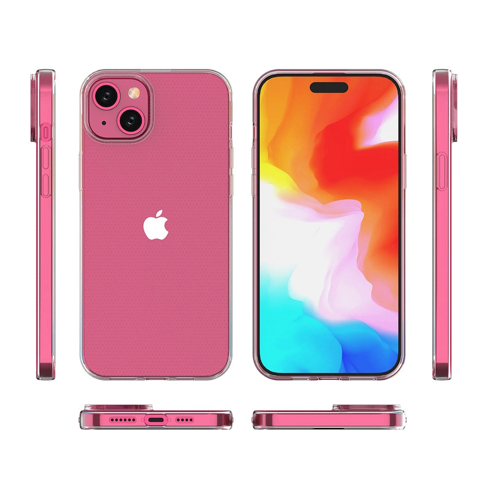 iPhone 15 Plus-hylster fra Ultra Clear-serien i gennemsigtig farve
