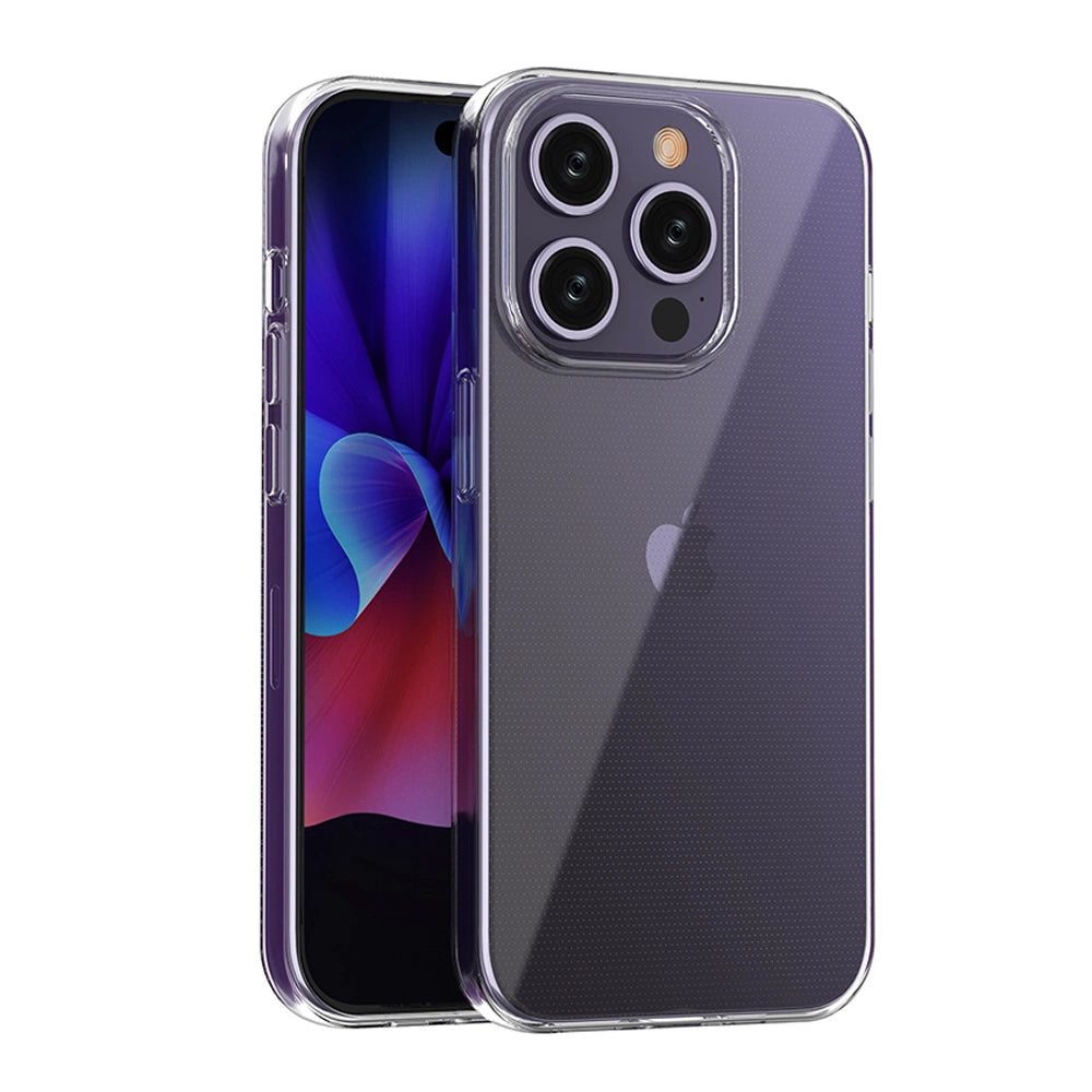 iPhone 15 Pro-foder fra Ultra Clear-serien i gennemsigtig farve