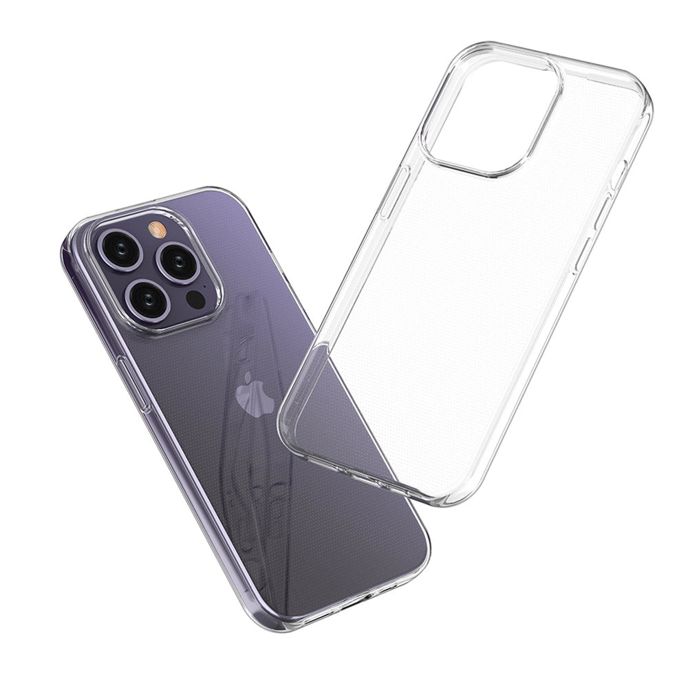 iPhone 15 Pro-foder fra Ultra Clear-serien i gennemsigtig farve