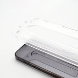 9H hærdet glas med monteringsramme til iPhone 14 Plus Wozinsky Premium Glass - sort