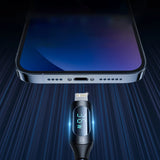 Wozinsky WUCLC1 Lightning - USB-C kabel 36W 480Mb/s 1m - sort