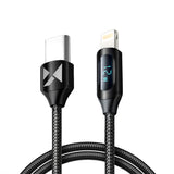 Wozinsky WUCLC1 Lightning - USB-C kabel 36W 480Mb/s 1m - sort
