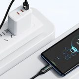 Wozinsky WUACC2 USB A - USB C-kabel med skærm 66W 6A 2m - sort