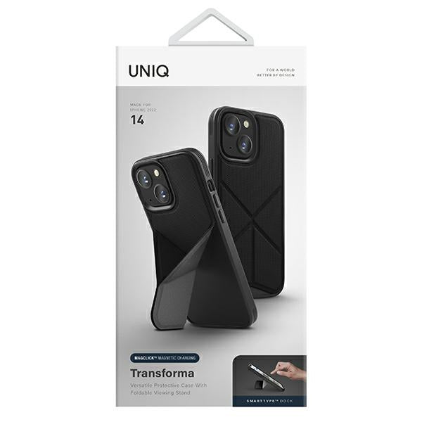 Uniq Transforma Magclick opladningsfoder til iPhone 14 - sort