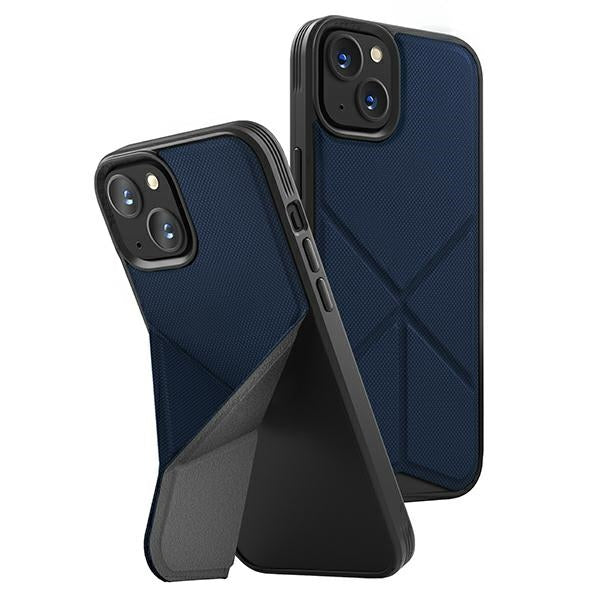Uniq Transforma Magclick opladningsfoder til iPhone 14 Plus - blå