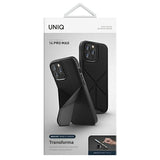 Uniq Transforma Magclick opladningsfoder til iPhone 14 Pro Max - sort