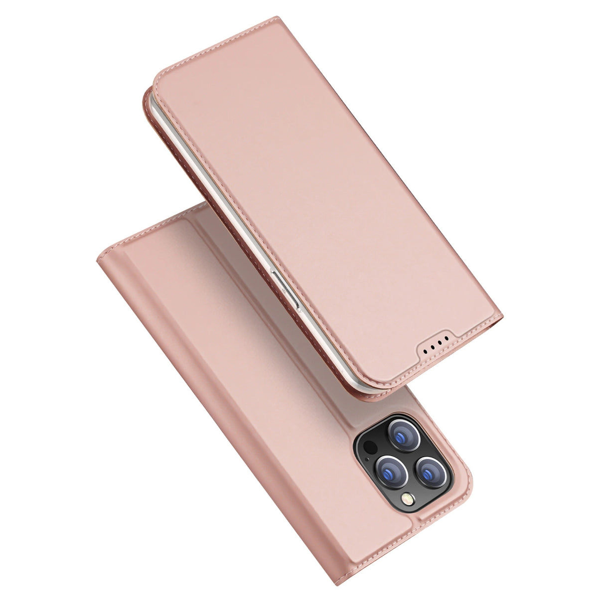 Dux Ducis Skin Pro Wallet Case for iPhone 15 Pro - Pink