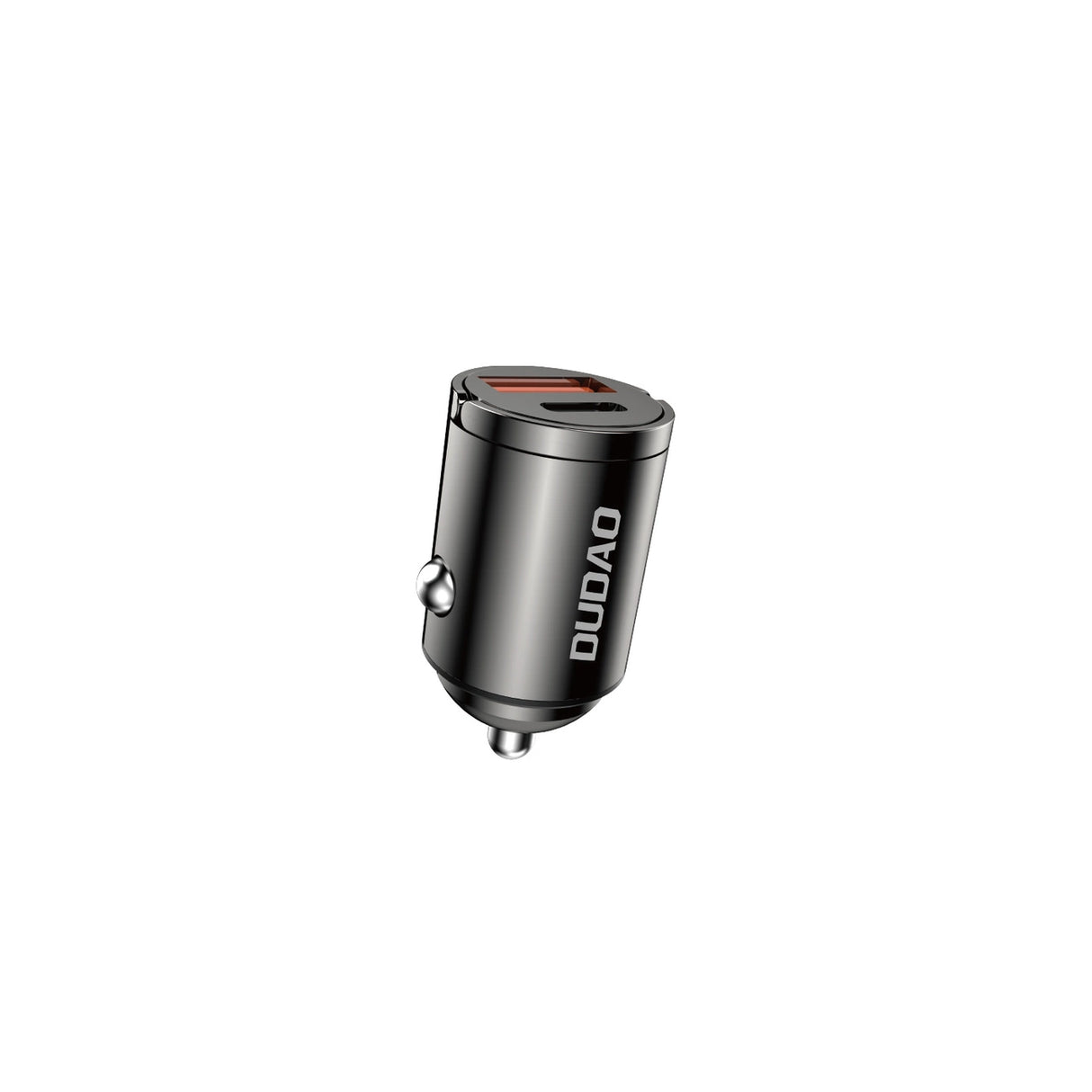Dudao R3MAX 48W QC PD mini bil oplader - sort