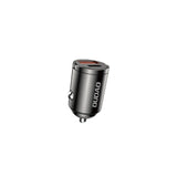 Dudao R3MAX 48W QC PD mini bil oplader - sort