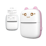 Termisk printer mini cat HURC9 - lyserød