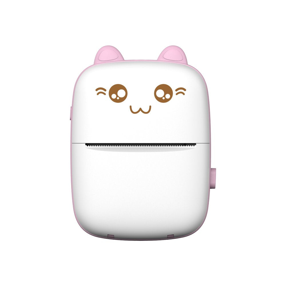 Termisk printer mini cat HURC9 - lyserød