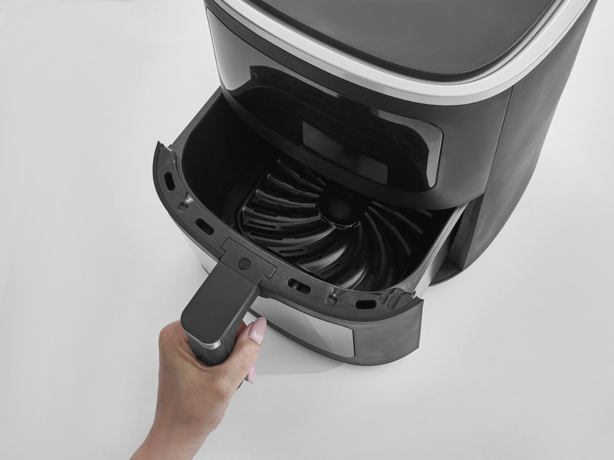 Fritel SnackTastic ST 7520 Enkelt 6 L Enkeltstående 1500 W Varmluftsteger Sort