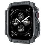 Spigen Rugged Armor Apple Watch 10/11 (46 Mm) Mørkegrå