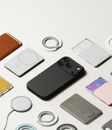 Ringke Silikone Magnetisk Magsafe Iphone 18 Pro Sort