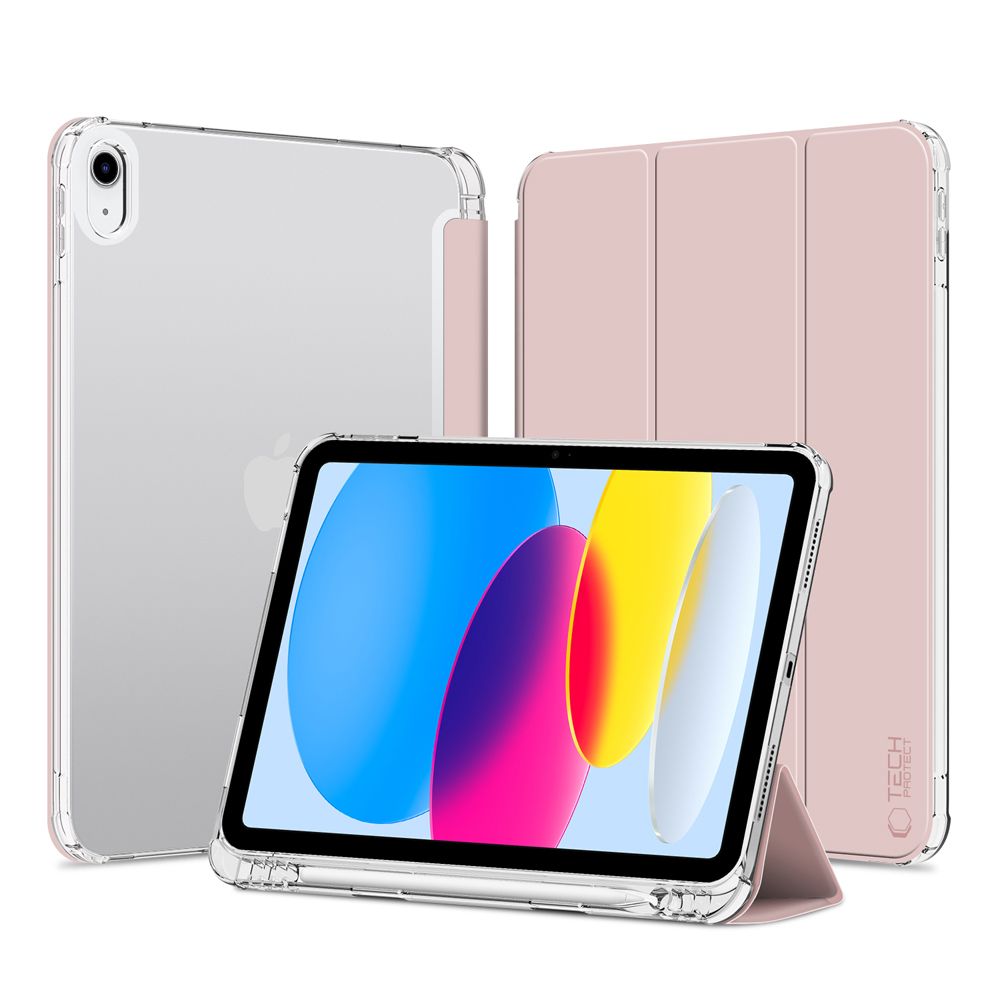 Tech Protect Sc Pen Hybrid Ipad 10,9” 10/2022/11” 11/2025 Lyserød