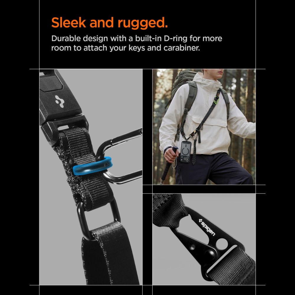 Spigen Da30 M Universal Lanyard Strap Crossbody Sort