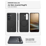 Spigen Airskin Aramid Mag Magsafe Galaxy S26 Sort