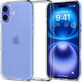 Spigen Ultra Hybrid Iphone 16 Krystalklar