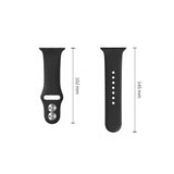 Tech Protect Silikone Apple Watch 9 / 10 / 11 / 12 / Se / Ultra (44 / 45 / 46 / 49 Mm) Sort