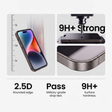 Hærdet Glas Tech Protect Glass Fit+ 2 Pack Iphone 16 Pro Max / 17 Pro Max / 18 Pro Max Clear