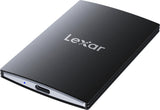 Lexar SL500 2 TB USB Type-C USB 3.2 Gen 2x2 Sort