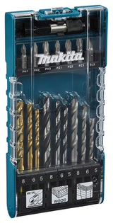 Makita D-74887 Bore- og bitsæt