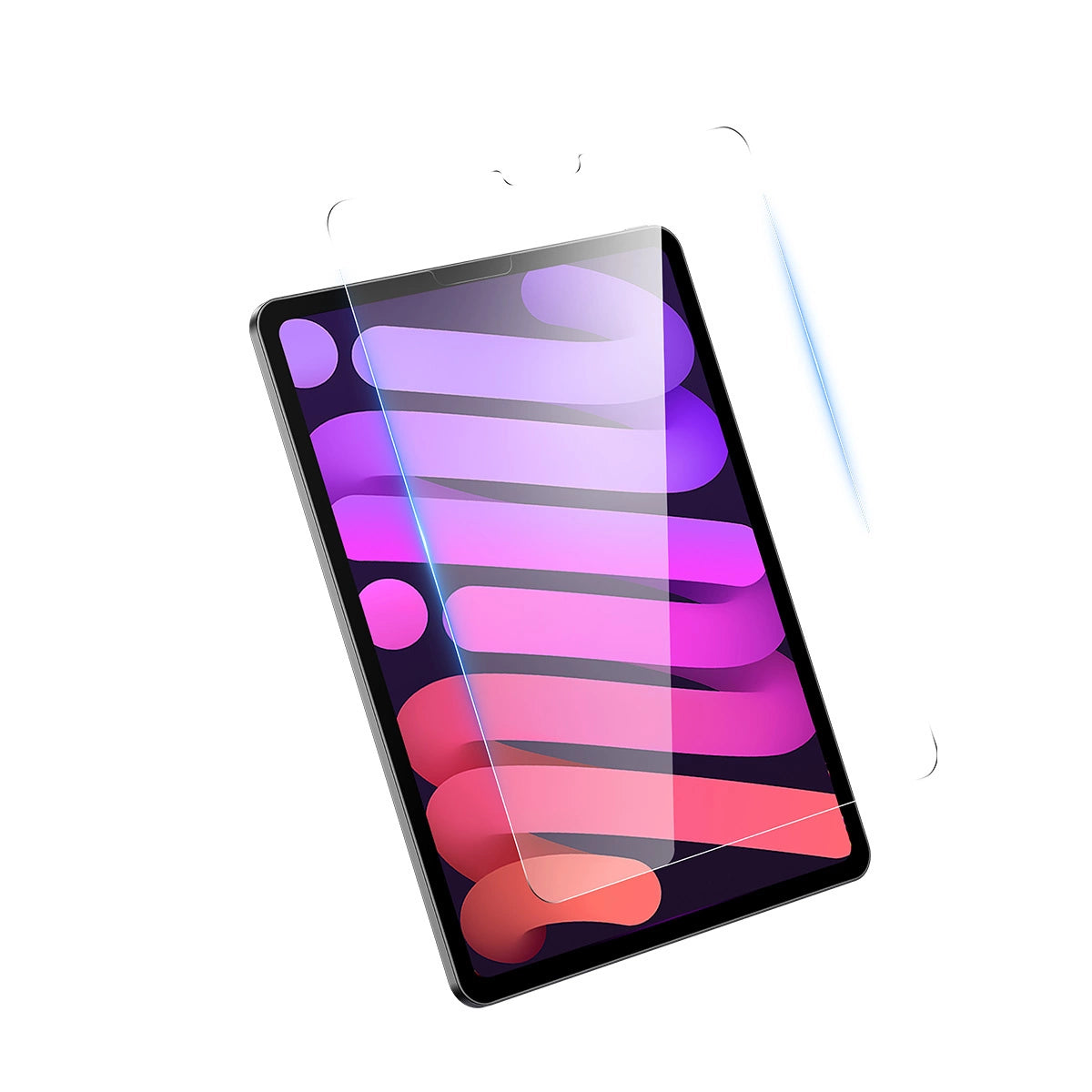 Baseus Crystal hærdet glas til iPad Mini 6 8,3' + monteringssæt - gennemsigtigt