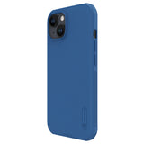 Nillkin Super Frosted Shield Pro forstærket forside til iPhone 15 Plus - blå