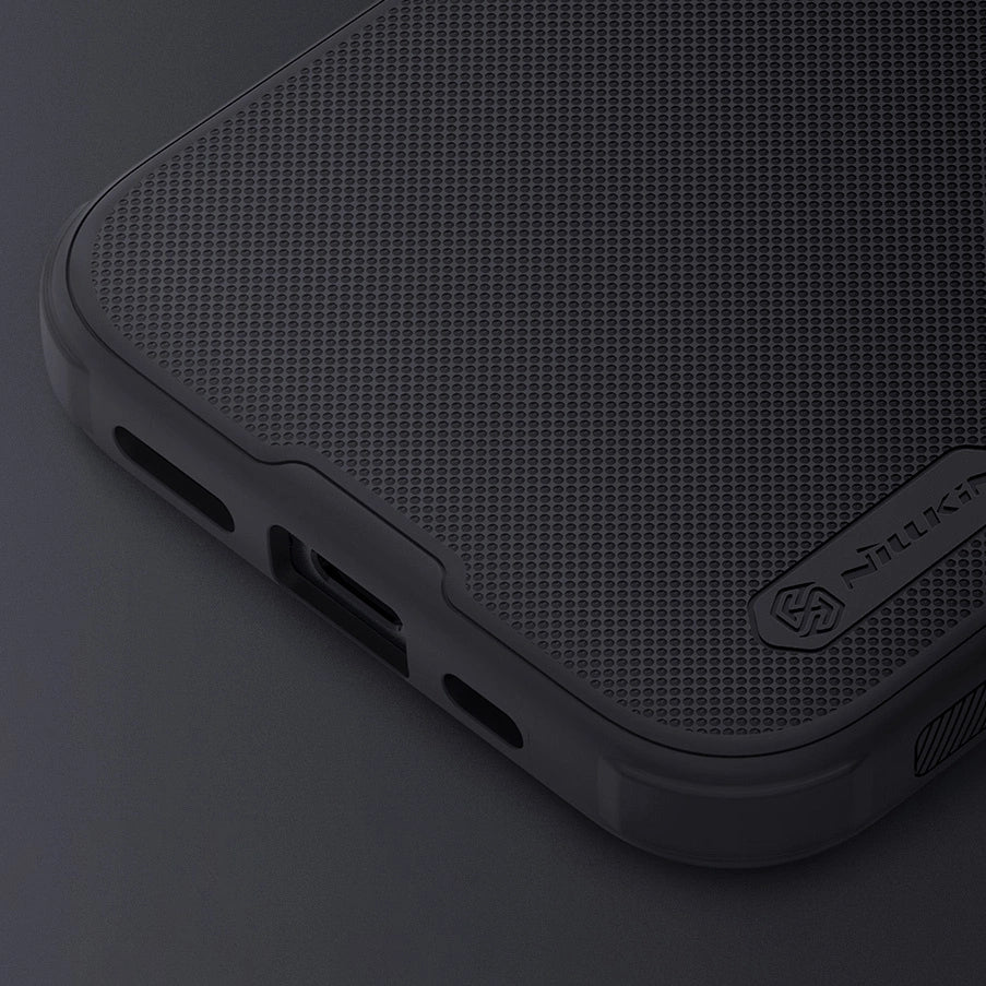 Nillkin Super Frosted Shield Pro iPhone 15 Plus Case - sort