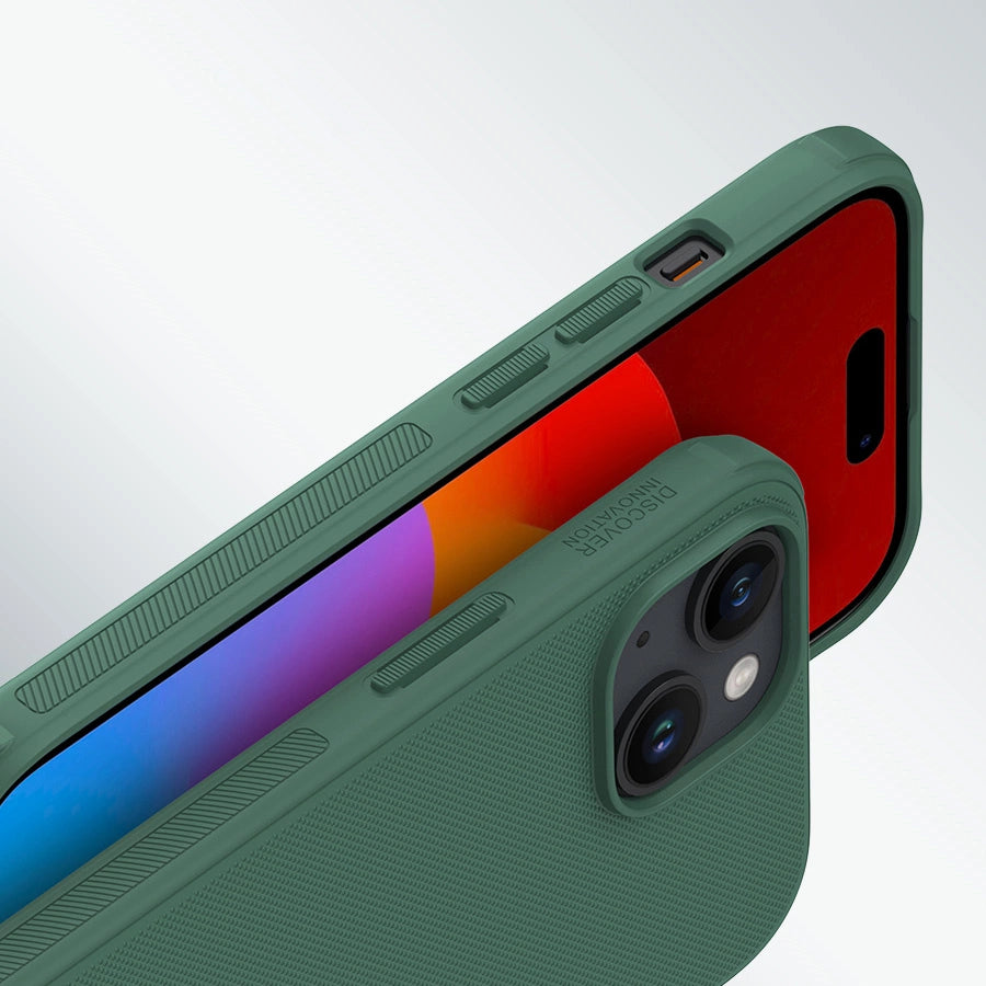 Nillkin Super Frosted Shield Pro iPhone 15 Plus Case - sort