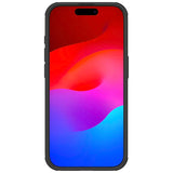 Nillkin Super Frosted Shield Pro forstærket forside til iPhone 15 Pro - sort