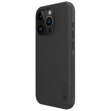 Nillkin Super Frosted Shield Pro forstærket forside til iPhone 15 Pro - sort