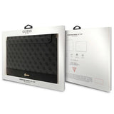 Guess 4G Stripe Metal Logo case til 14" bærbar computer - sort