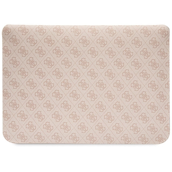 Guess 4G Stripe Metal Logo case til en 14" bærbar computer - pink