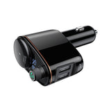 Baseus S-06 Bluetooth/USB bil FM-sender (Overseas Edition) - sort