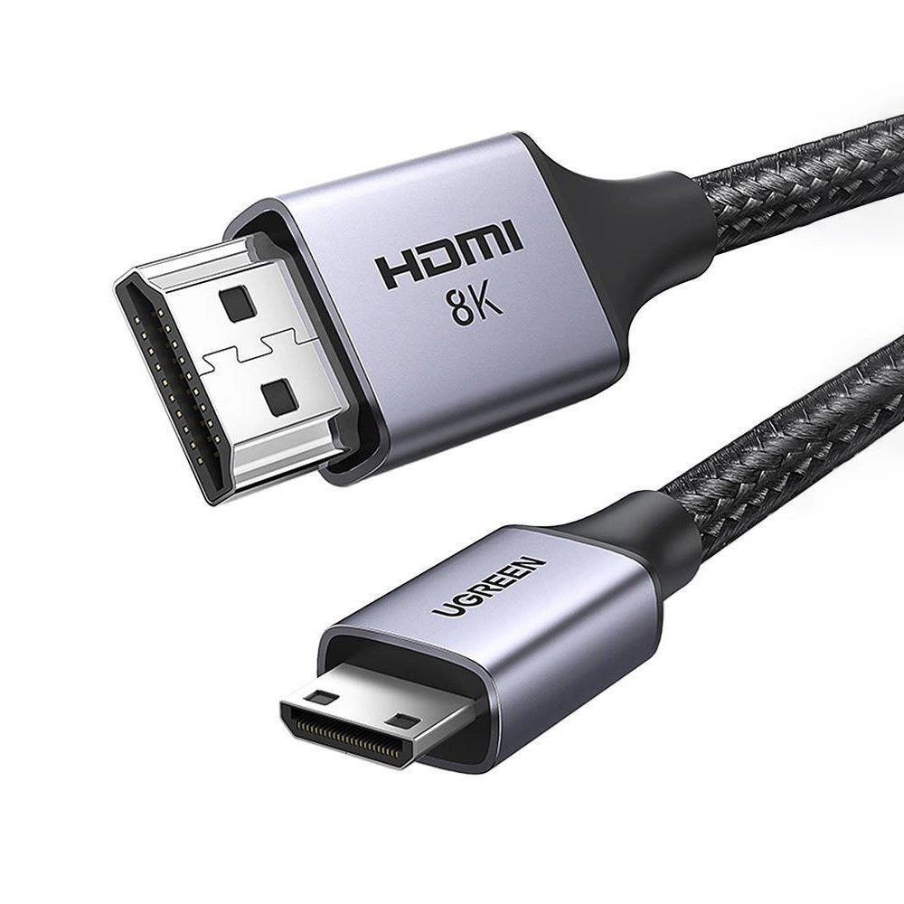 Ugreen HD163 15515 mini HDMI / HDMI 2.1 8K kabel 2m - grå