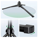 Ugreen LP680 selfie stick med stativ og Bluetooth fjernbetjening 1,8 m - sort