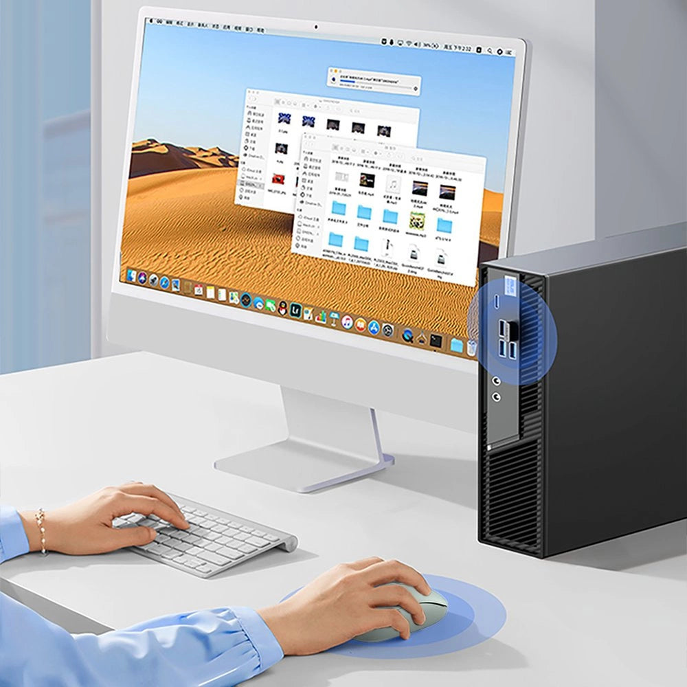 Ugreen MU105 USB 2.4GHz trådløs mus - grøn