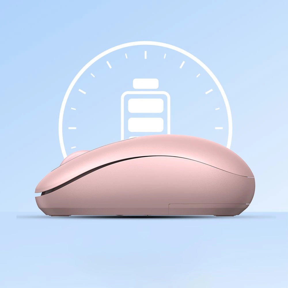 Trådløs mus USB 2.4GHz Ugreen MU105 - Pink